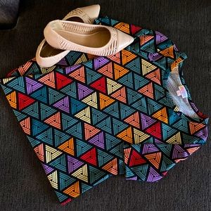 Express shoe & LuLaRue midi dress bundle